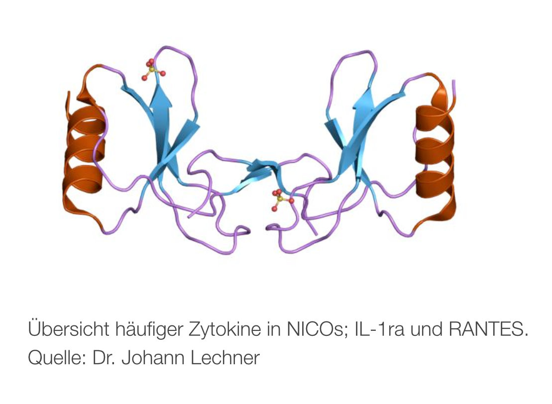 haeuﬁger Zytokine in NICOs